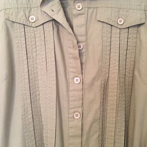 Great Khaki Mini Dress